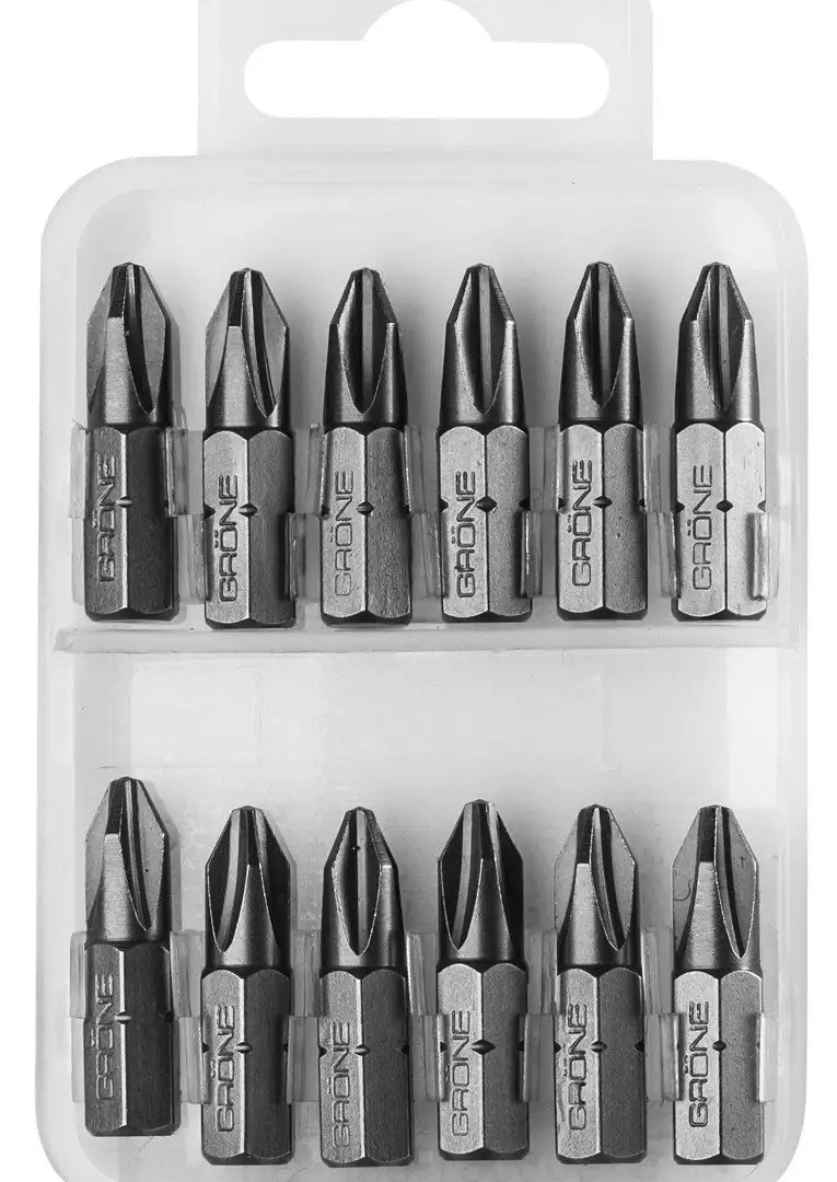 Gröne 12-Piece Bit Set PH2