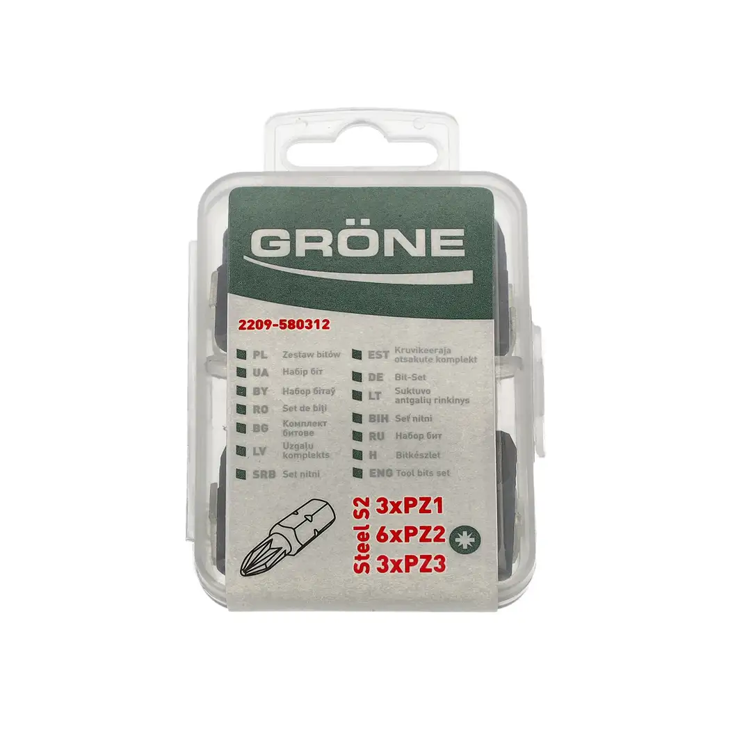 Gröne 12-Piece Bit Set